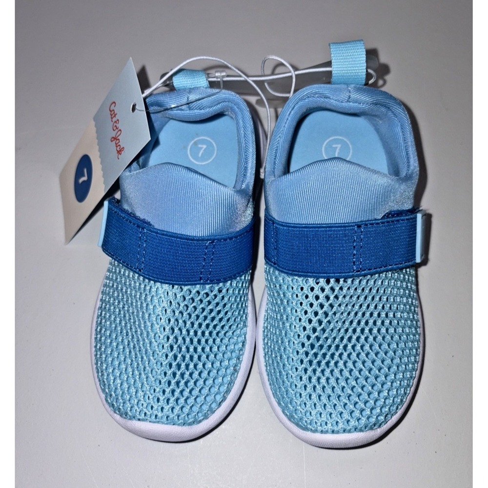Cat & Jack Toddler Austen Water Shoes - Blue 7T